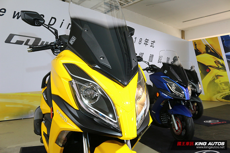 安全/科技再進化 2018新年式《Kymco GDink 300i》17.8萬發表上市 安全/科技再進化 2018新年式《Kymco GDink 300i》17.8萬發表上市