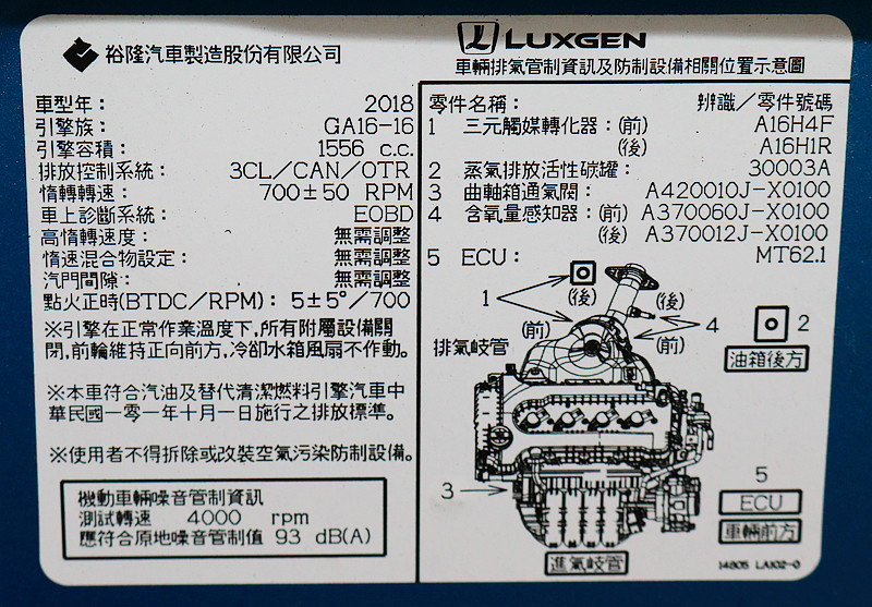 《Luxgen S3 / U5》召回後油耗修正數據出爐 《S3》平均油耗小幅進步 《Luxgen S3 / U5》召回後油耗修正數據出爐 《S3》平均油耗小幅進步