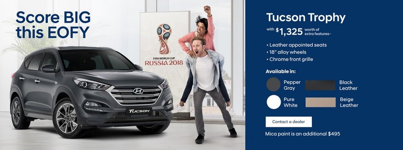 《Hyundai i30/Elantra/ Tucson》澳洲增添《Trophy Edition》全新車型 《Hyundai i30/Elantra/ Tucson》澳洲增添《Trophy Edition》全新車型