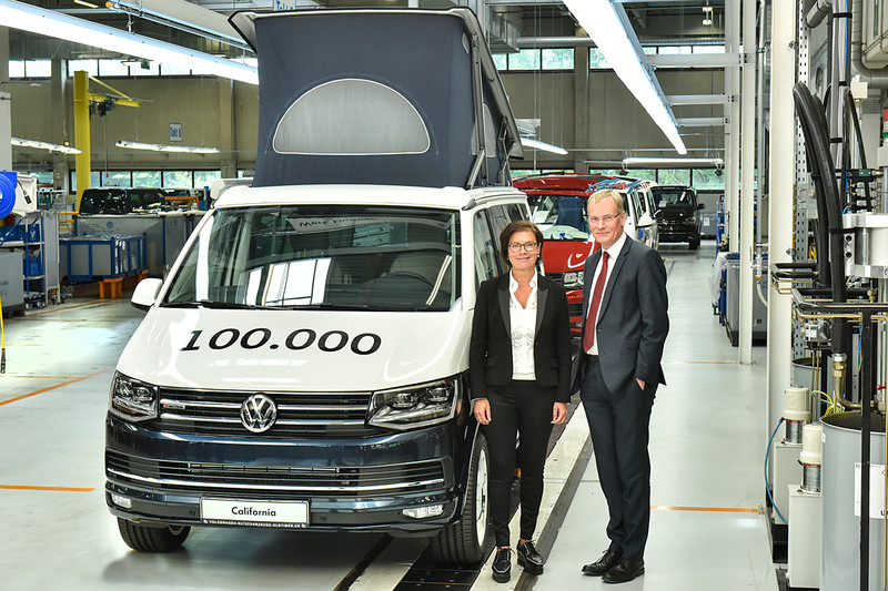 露營風潮不減 《Volkswagen California》漢諾威累積生產突破10萬輛 露營風潮不減 《Volkswagen California》漢諾威累積生產突破10萬輛