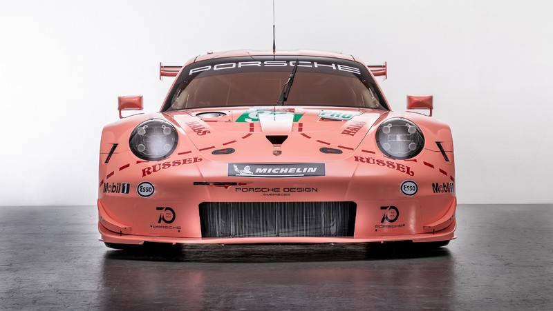 粉紅豬再現 《Porsche 911 RSR》身披經典彩繪參加利曼大賽 粉紅豬再現 《Porsche 911 RSR》身披經典彩繪參加利曼大賽
