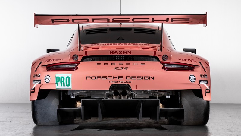 粉紅豬再現 《Porsche 911 RSR》身披經典彩繪參加利曼大賽 粉紅豬再現 《Porsche 911 RSR》身披經典彩繪參加利曼大賽