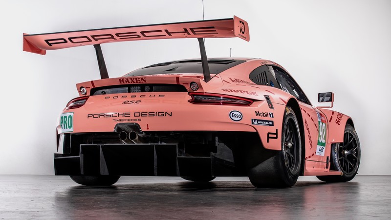 粉紅豬再現 《Porsche 911 RSR》身披經典彩繪參加利曼大賽 粉紅豬再現 《Porsche 911 RSR》身披經典彩繪參加利曼大賽