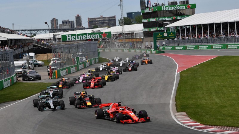 2018 F1加拿大站:Vettel順利奪冠 方格旗意外提早揮舞 2018 F1加拿大站:Vettel順利奪冠 方格旗意外提早揮舞