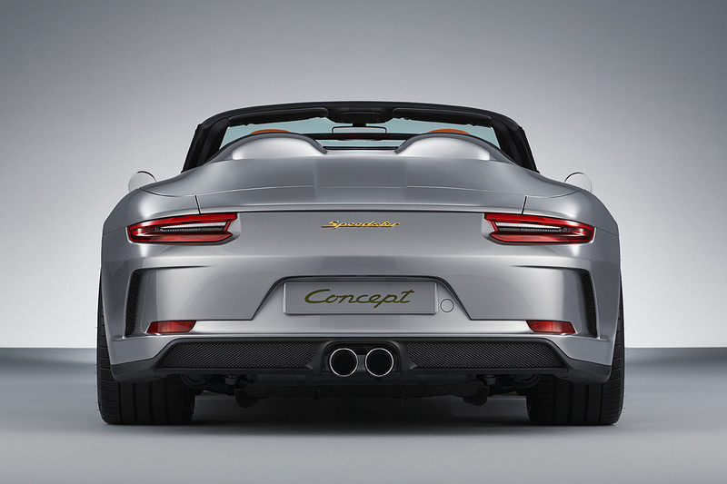 《Porsche 911 Speedster》概念車亮相 規劃2019年投產問世 《Porsche 911 Speedster》概念車亮相 規劃2019年投產問世