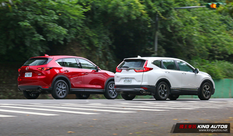 【國王集評】雙雄比拚 《Mazda CX-5 & Honda CR-V》 ─ 動態篇 【國王集評】雙雄比拚 《Mazda CX-5 & Honda CR-V》 ─ 動態篇