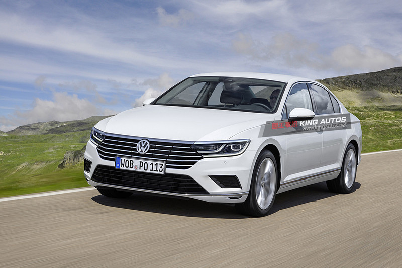 小改款《Volkswagen Passat》首次現蹤 今年底前發表亮相 小改款《Volkswagen Passat》首次現蹤 今年底前發表亮相