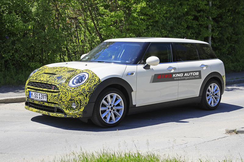 第二代《Mini Clubman》即將小改款 測試用偽裝車首度現蹤 第二代《Mini Clubman》即將小改款 測試用偽裝車首度現蹤
