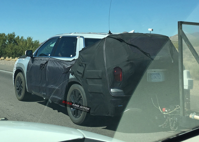 韓系大型八人座即將登場 《Hyundai Palisade》偽裝測試車美國再次補捉 韓系大型八人座即將登場 《Hyundai Palisade》偽裝測試車美國再次補捉