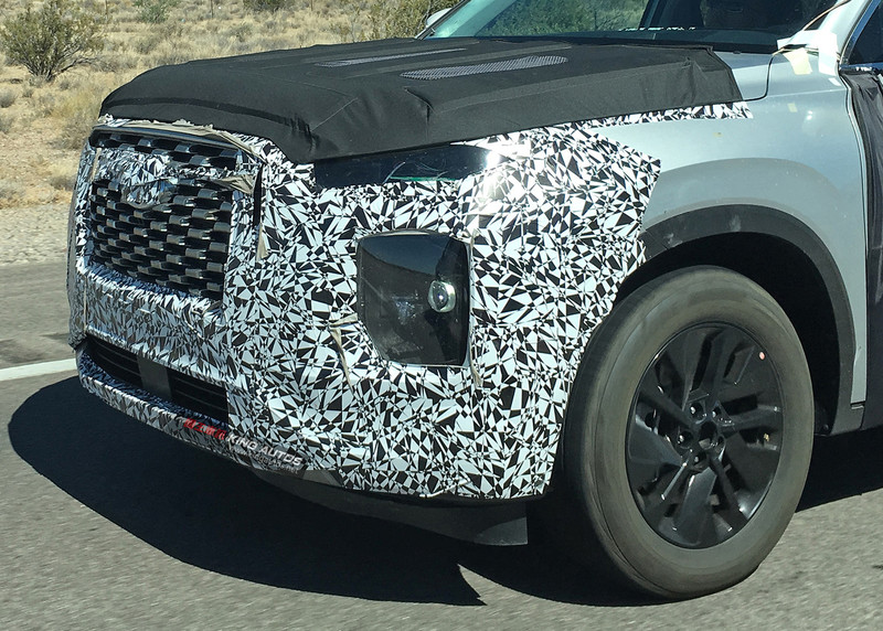 韓系大型八人座即將登場 《Hyundai Palisade》偽裝測試車美國再次補捉 韓系大型八人座即將登場 《Hyundai Palisade》偽裝測試車美國再次補捉