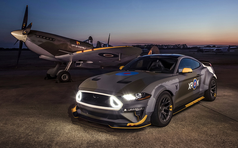 與噴火式戰機同框現身 RAF Eagle Squadron主題《Ford Mustang GT》搶先於Goodwood FoS盛會 與噴火式戰機同框現身 RAF Eagle Squadron主題《Ford Mustang GT》搶先於Goodwood FoS盛會