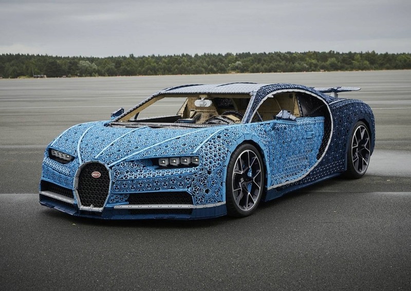 是真的能開上路 樂高Lego打造1:1《Bugatti Chiron》模型車 是真的能開上路 樂高Lego打造1:1《Bugatti Chiron》模型車