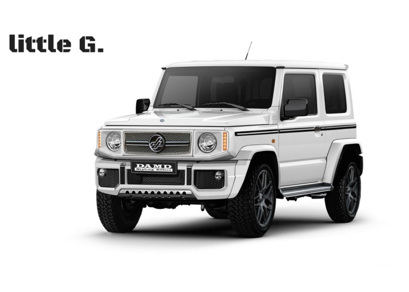 《DAMD》開發《Suzuki Jimny》專屬套件 搖身一變成為《Defender/G-Class》 《DAMD》開發《Suzuki Jimny》專屬套件 搖身一變成為《Defender/G-Class》
