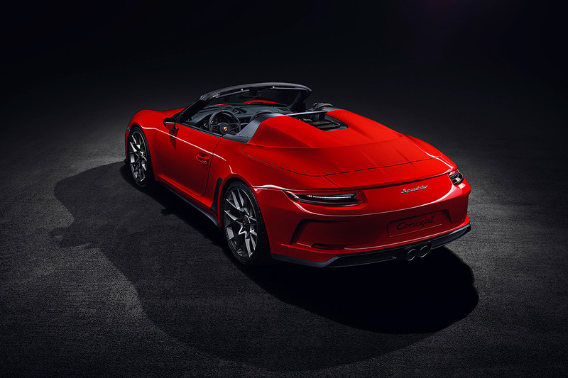 《Porsche 911 Speedster》概念車登陸巴黎 限量1948輛預計2019年投產 《Porsche 911 Speedster》概念車登陸巴黎 限量1948輛預計2019年投產