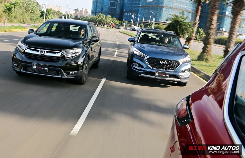 百萬國產小排量渦輪SUV決戰─《Honda CR-V × Hyundai Tucson × Ford Kuga》,動態評比 百萬國產小排量渦輪SUV決戰─《Honda CR-V × Hyundai Tucson × Ford Kuga》,動態評比