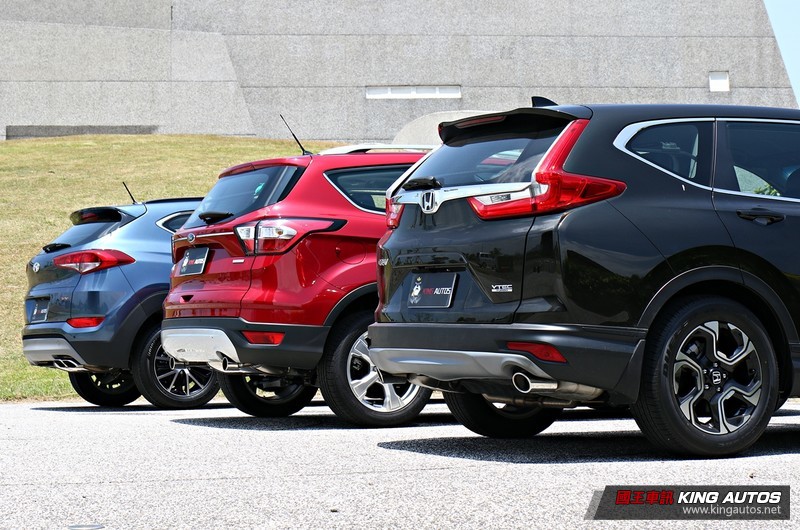百萬國產小排量渦輪SUV決戰─《Honda CR-V × Hyundai Tucson × Ford Kuga》,動態評比 百萬國產小排量渦輪SUV決戰─《Honda CR-V × Hyundai Tucson × Ford Kuga》,動態評比