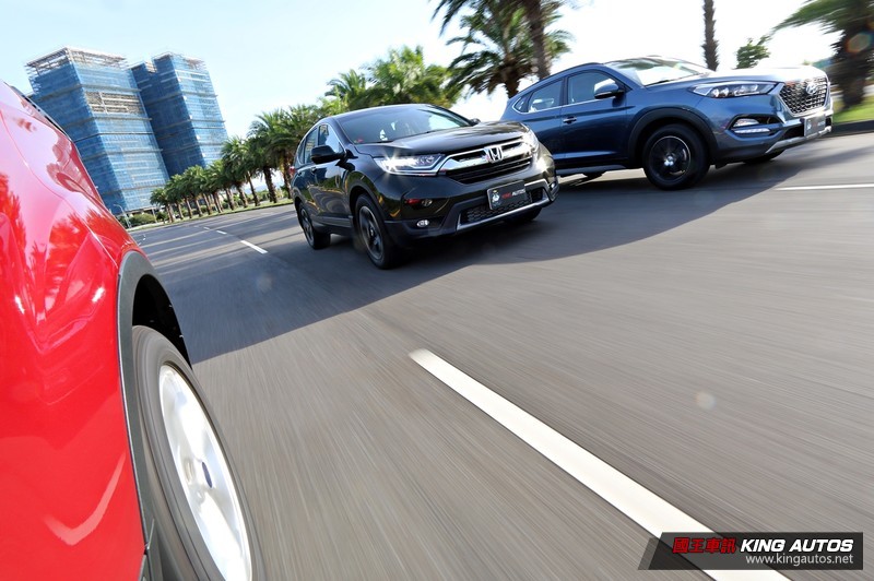 百萬國產小排量渦輪SUV決戰─《Honda CR-V × Hyundai Tucson × Ford Kuga》,動態評比 百萬國產小排量渦輪SUV決戰─《Honda CR-V × Hyundai Tucson × Ford Kuga》,動態評比