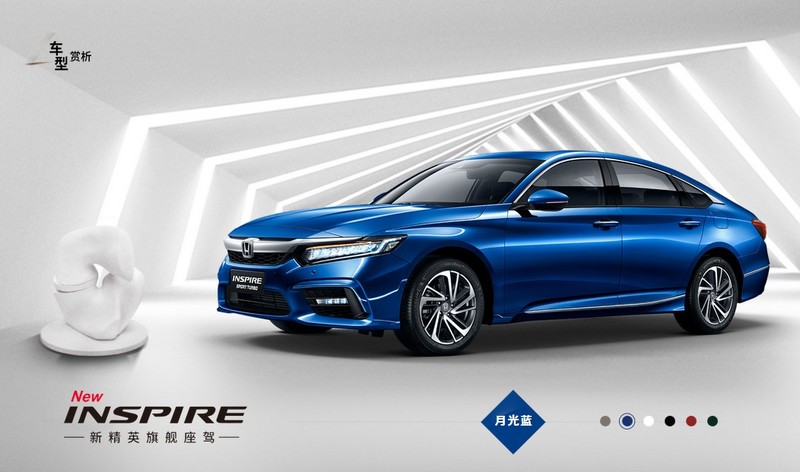 分進合擊《Honda Inspire》雙生版《Accord》中國上市 分進合擊《Honda Inspire》雙生版《Accord》中國上市