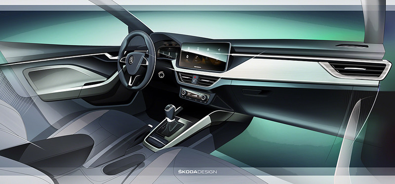 《Škoda Scala》內裝設計曝光 預告12月6日現身亮相 《Škoda Scala》內裝設計曝光 預告12月6日現身亮相
