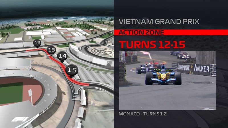 《F1》公布2020年越南GP賽道布局 《F1》公布2020年越南GP賽道布局