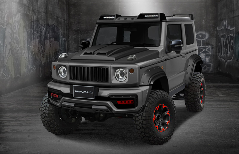新世代《Suzuki Jimny》再度變身 Wald International將推出狂野改裝作品 新世代《Suzuki Jimny》再度變身 Wald International將推出狂野改裝作品