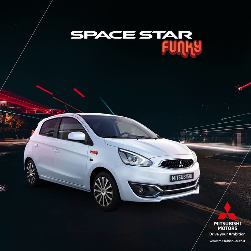 《Mitsubishi Space Star Funky》義大利專屬特仕活力登場 《Mitsubishi Space Star Funky》義大利專屬特仕活力登場