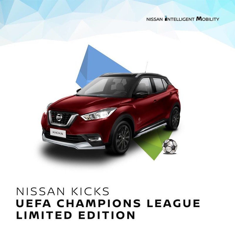 《Nissan Kicks UEFA Champios League Edition》阿根廷限量特仕瘋足球 《Nissan Kicks UEFA Champios League Edition》阿根廷限量特仕瘋足球