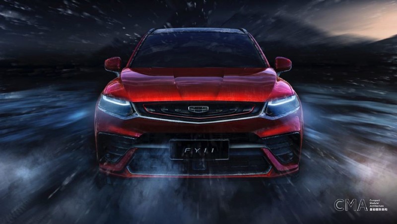 CMA平台新作《Geely FY11》吉利汽車Coupe Crossover性感現身 CMA平台新作《Geely FY11》吉利汽車Coupe Crossover性感現身