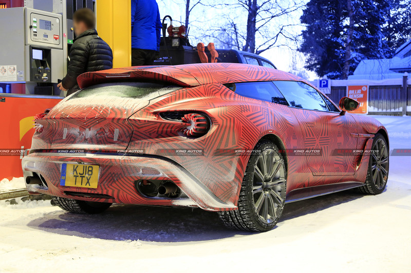 《Aston Martin Vanquish Zagato Shooting Brake》排汙測試中?實車近距離捕獲 《Aston Martin Vanquish Zagato Shooting Brake》排汙測試中?實車近距離捕獲