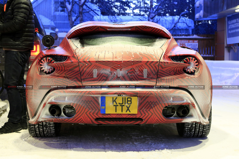 《Aston Martin Vanquish Zagato Shooting Brake》排汙測試中?實車近距離捕獲 《Aston Martin Vanquish Zagato Shooting Brake》排汙測試中?實車近距離捕獲