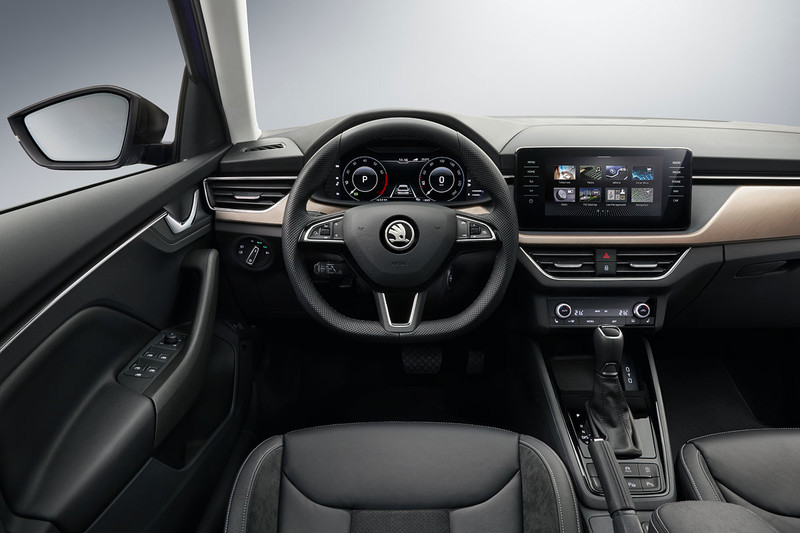 《Škoda Kamiq》內裝鋪陳曝光 與《Scala》共同確立新世代座艙風格 《Škoda Kamiq》內裝鋪陳曝光 與《Scala》共同確立新世代座艙風格
