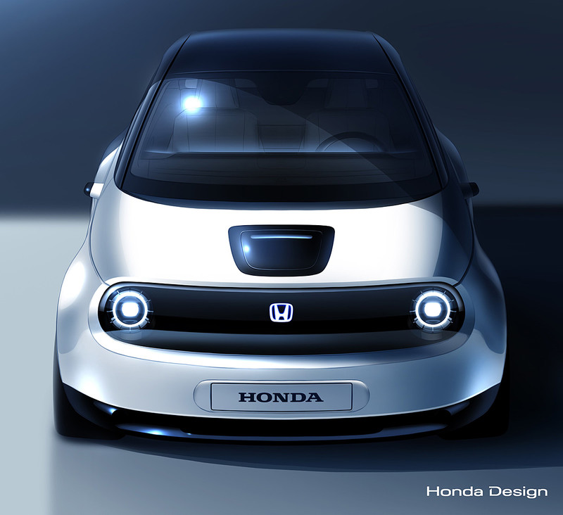 《Honda Urban EV》量產原型車內裝曝光 滿載螢幕點亮科技感