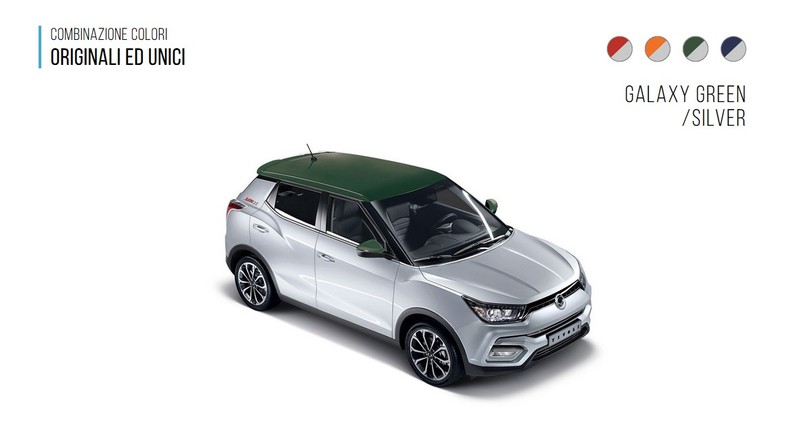 《Ssangyong Tivoli I Lov It》義大利限量特仕浪漫登場 《Ssangyong Tivoli I Lov It》義大利限量特仕浪漫登場