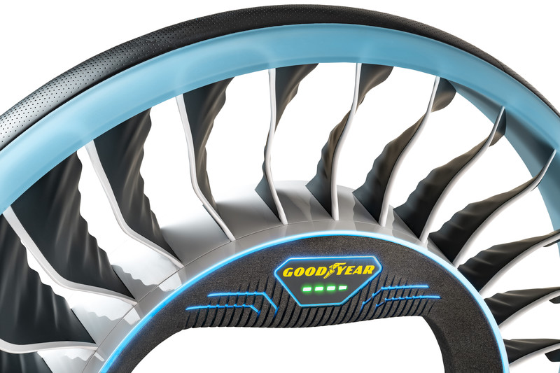 科幻狂想 《Goodyear》發表《Aero》飛行概念胎 科幻狂想 《Goodyear》發表《Aero》飛行概念胎