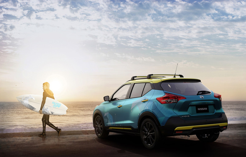 《Nissan Kicks Surf Concept》貼心概念討好衝浪狂人 《Nissan Kicks Surf Concept》貼心概念討好衝浪狂人