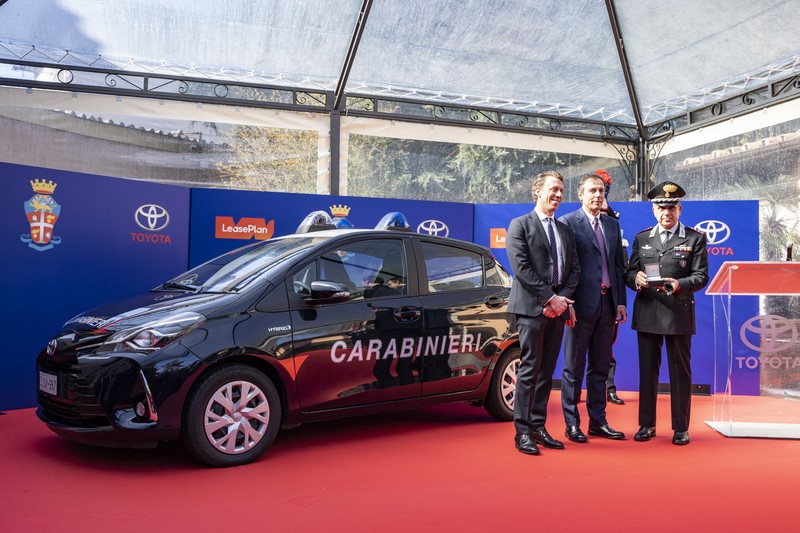 《Toyota Yaris Hybrid》油電小鴨投入義大利國家憲兵用車行列 《Toyota Yaris Hybrid》油電小鴨投入義大利國家憲兵用車行列