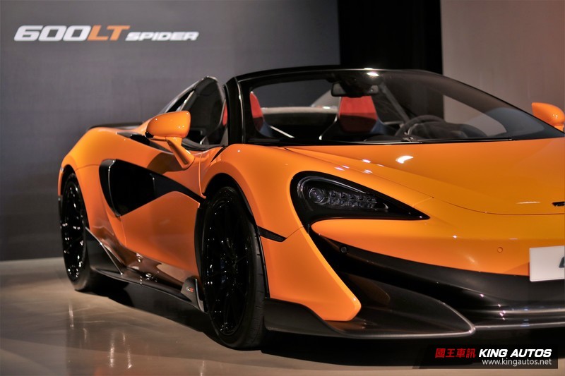 競技敞篷無所限《McLaren 600LT Spider》台灣亮相 競技敞篷無所限《McLaren 600LT Spider》台灣亮相