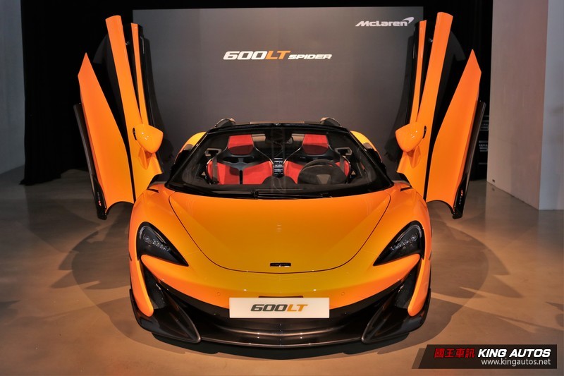 競技敞篷無所限《McLaren 600LT Spider》台灣亮相 競技敞篷無所限《McLaren 600LT Spider》台灣亮相