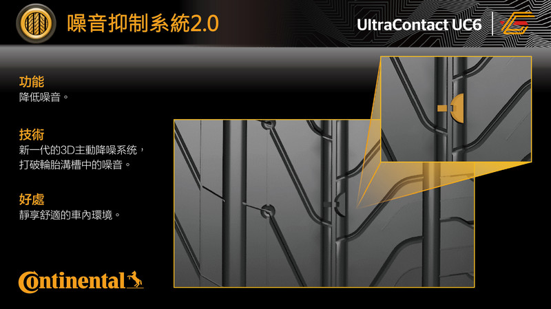 全方位性能不容小覷 馬牌輪胎《UltraContact UC6 / UC6 SUV》發表上市 全方位性能不容小覷 馬牌輪胎《UltraContact UC6 / UC6 SUV》發表上市