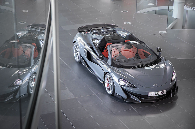 《McLaren Automotive》達成累計生產20,000輛新車的里程碑 《McLaren Automotive》達成累計生產20,000輛新車的里程碑