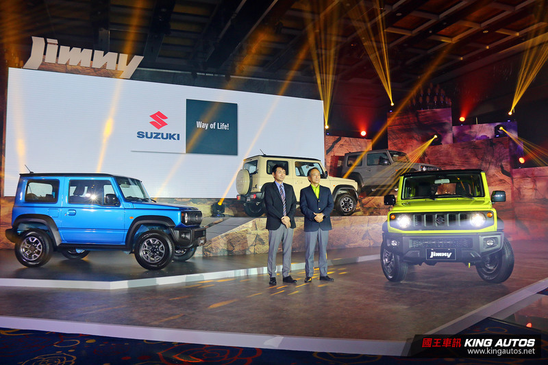 全新《Suzuki Jimny》首度導入主動安全科技 售價74.8萬元起正式發表 全新《Suzuki Jimny》首度導入主動安全科技 售價74.8萬元起正式發表