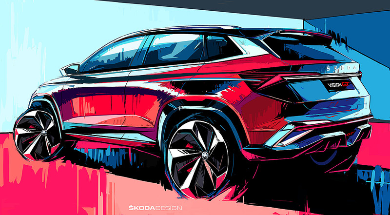 中國版《Kamiq GT》概念雛型 《Škoda Vision GT》現身深港澳車展 中國版《Kamiq GT》概念雛型 《Škoda Vision GT》現身深港澳車展