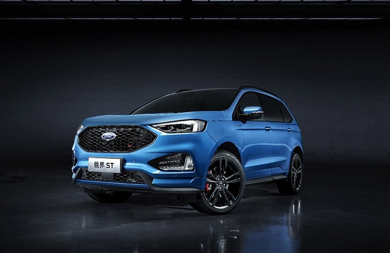 中國版《Ford Edge ST》亞洲CES展現身 大平板座艙首度曝光 中國版《Ford Edge ST》亞洲CES展現身 大平板座艙首度曝光