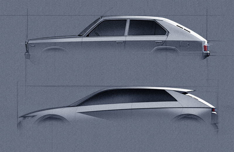 向經典致敬《Hyundai 45 Concept》概念新作預演品牌純電未來 向經典致敬《Hyundai 45 Concept》概念新作預演品牌純電未來