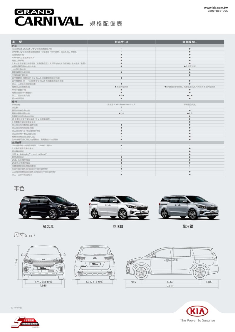 開價138.9萬起《Kia Grand Carnival》韓系MPV重返國內市場 開價138.9萬起《Kia Grand Carnival》韓系MPV重返國內市場
