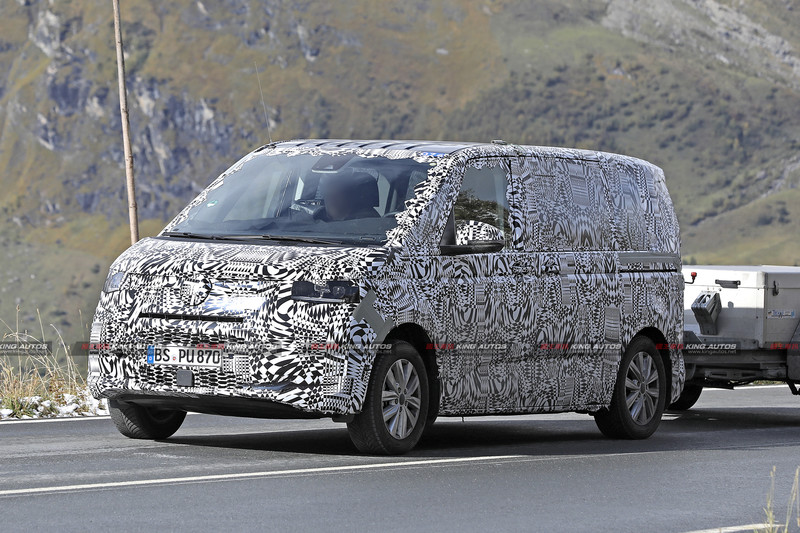 《Volkswagen T7》擺脫商用氣息 測試用原型車首度曝光 《Volkswagen T7》擺脫商用氣息 測試用原型車首度曝光
