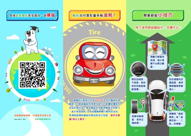 幫駕駛省荷包 經濟部能源局攜手輪胎業者推出《節能輪胎分級制度》 幫駕駛省荷包 經濟部能源局攜手輪胎業者推出《節能輪胎分級制度》