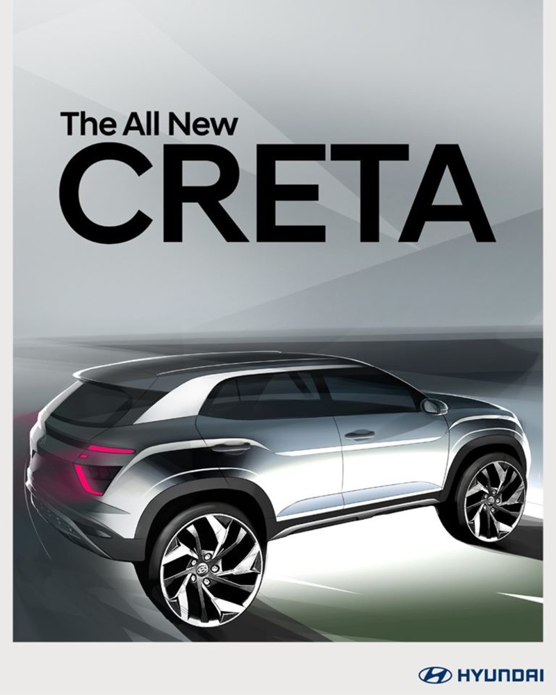 新世代《Hyundai Creta》亮相倒數 跟進《ix25》前衛設計風格 新世代《Hyundai Creta》亮相倒數 跟進《ix25》前衛設計風格