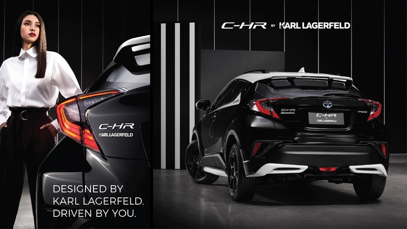 限量經典《Toyota C-HR by Karl Lagerfeld》聯名時尚教父泰國魅力登場 限量經典《Toyota C-HR by Karl Lagerfeld》聯名時尚教父泰國魅力登場