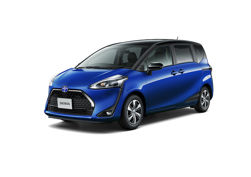 日规《Toyota Sienta》产品改良新车色加配备还多了五人座高阶车型